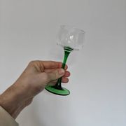 Set of wine glasses