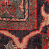 Vintage Red Wool Persian Area Rug- 110x170cm