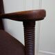 Mid-Century Brutalist Wing Armchair in the manner of Charles Dudouyt, 1950s