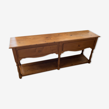 Draper console with 2 drawers