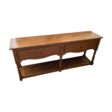 Console drapier avec 2 tiroirs