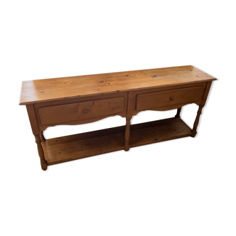 Draper console with 2 drawers