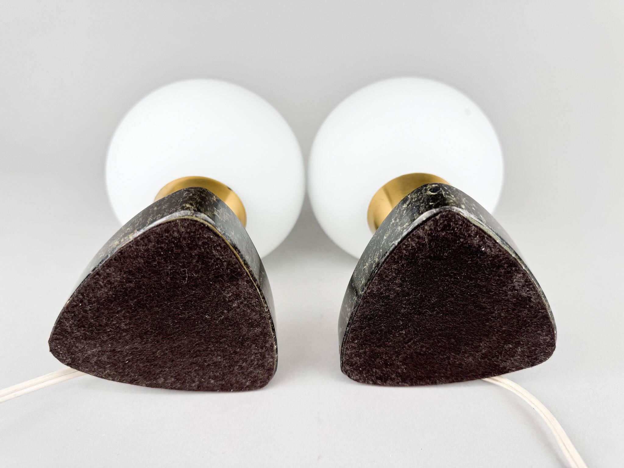 Pair of mid-century table or bedside lamps