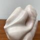 Vintage postmodern stone sculpture