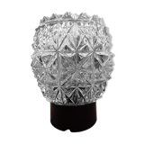 chiseled glass sconce 1970