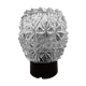 chiseled glass sconce 1970