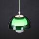 Great looking acrylic pendant lamp by Bent Karlby for ASK Lightings - Model Ergo - Denmark 70's