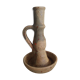 Candle holder terracotta cellar rat Orezza Campo Piano Corsica - Vintage