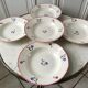 Lot of 5 hollow plates badonviller model "dany" years 30-40