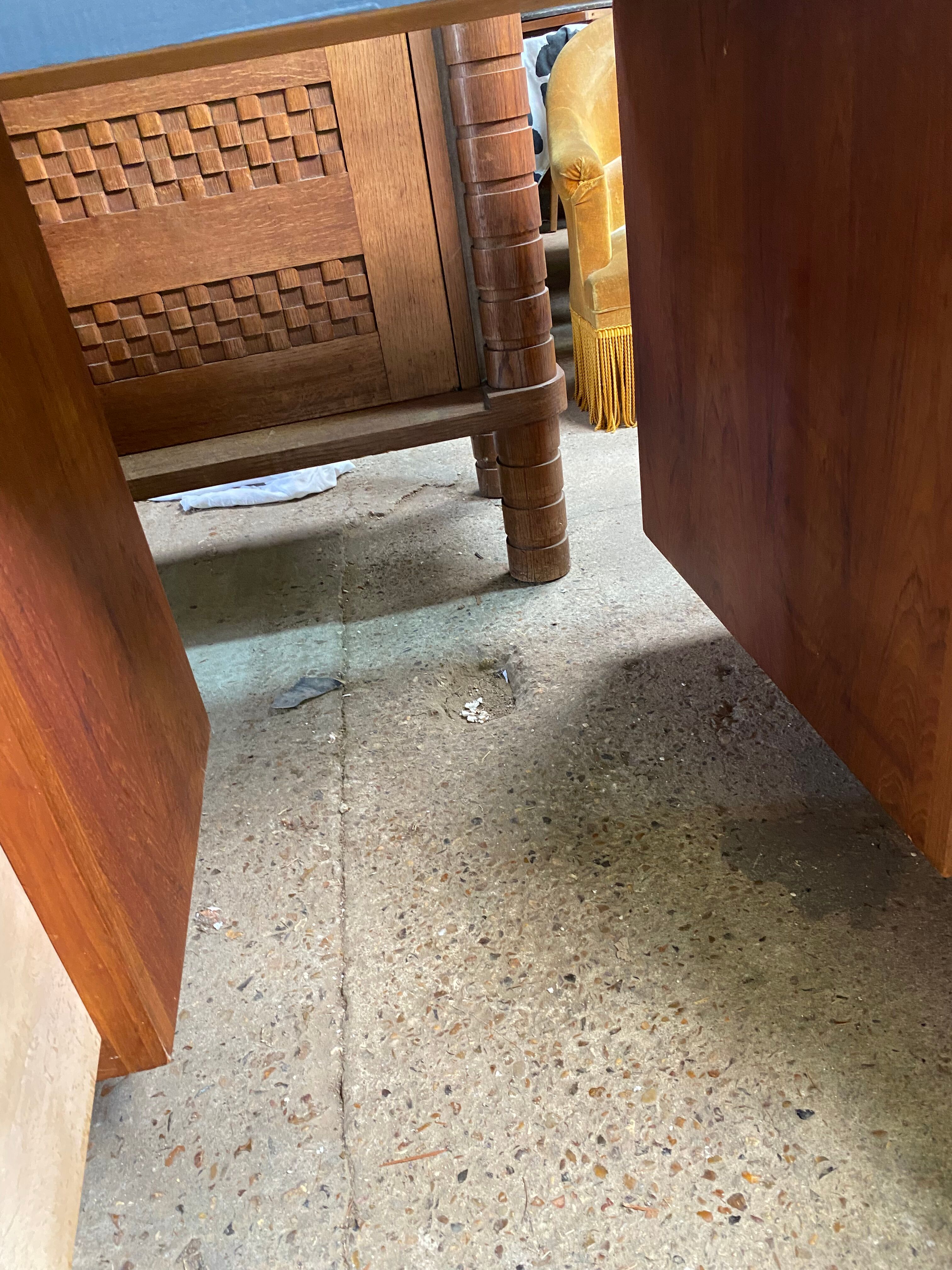 Scandinavian teak office