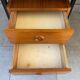 Vintage wood and metal desk from the 60s
