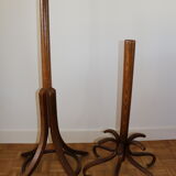Baumann single dark beech parrot coat rack