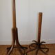 Baumann single dark beech parrot coat rack