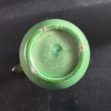 Art Deco celadon pearl pitcher