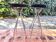Paire de tabourets hauts Chrome Eiffel Années 60 vintage