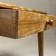 English antique pine dining table
