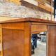 Vintage sliding door wardrobe with mirror - 1970s