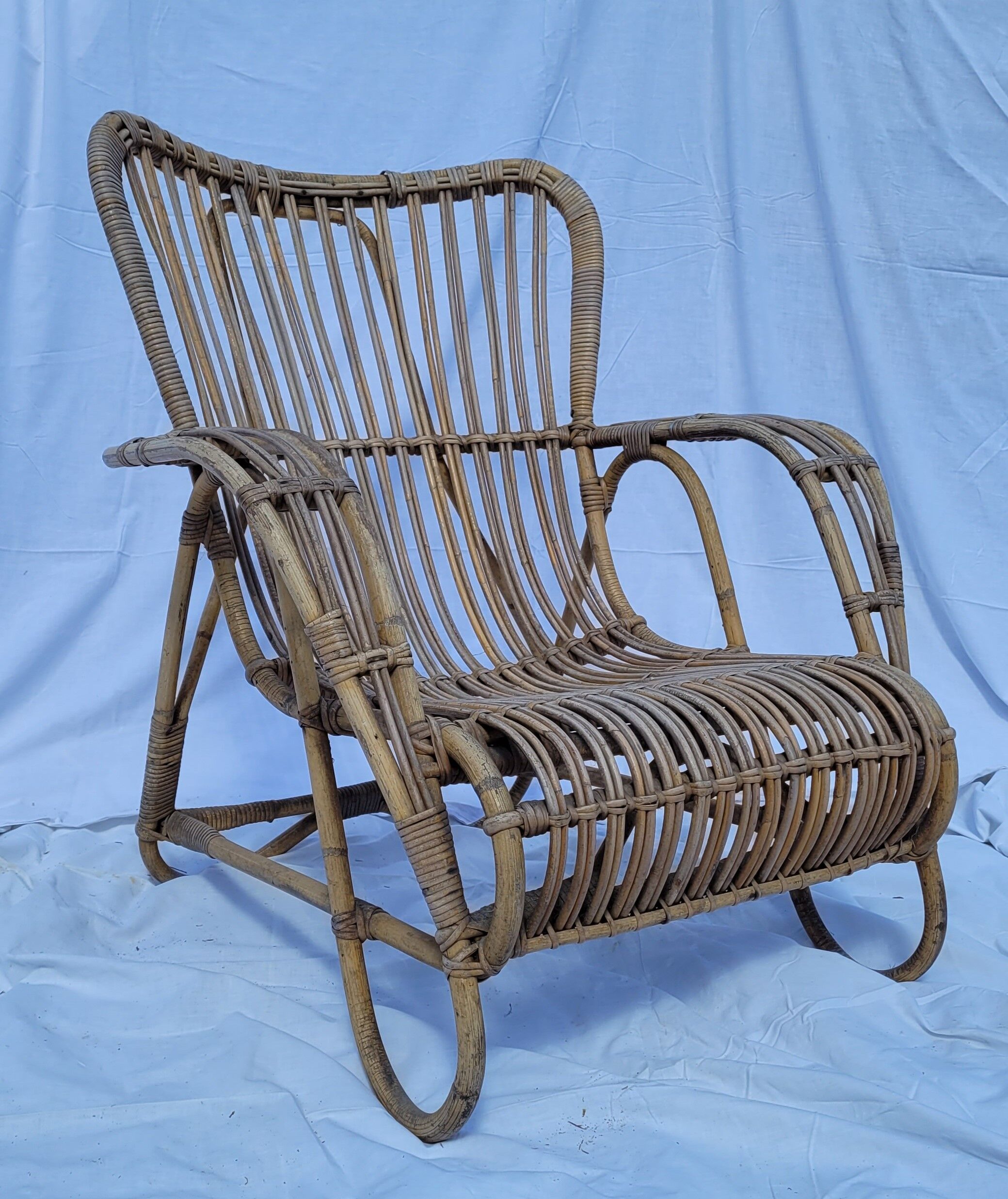 Adult rattan chair