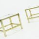 Set of 2 regency style side tables 1970s