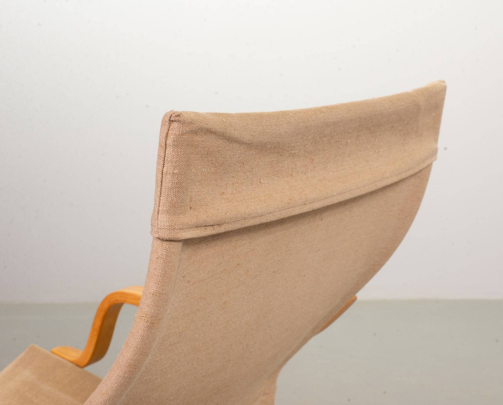 Noboru Nakamura Design Chocolate Brown Padded Leatherette Swivel Chairs 70s