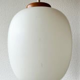 Karlby for Lyfa glass and teak pendant lamp