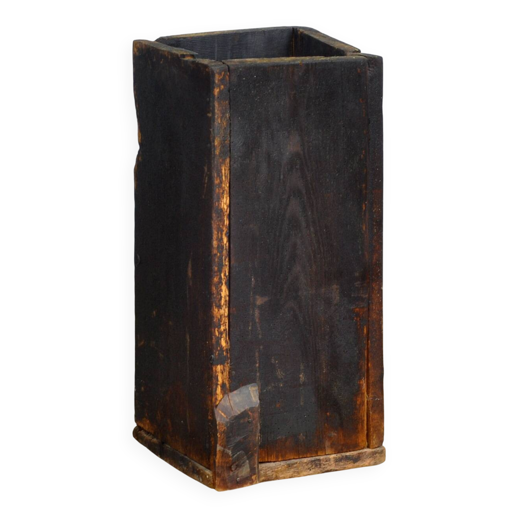 Primitive storage barrel/umbrella stand, circa 1900