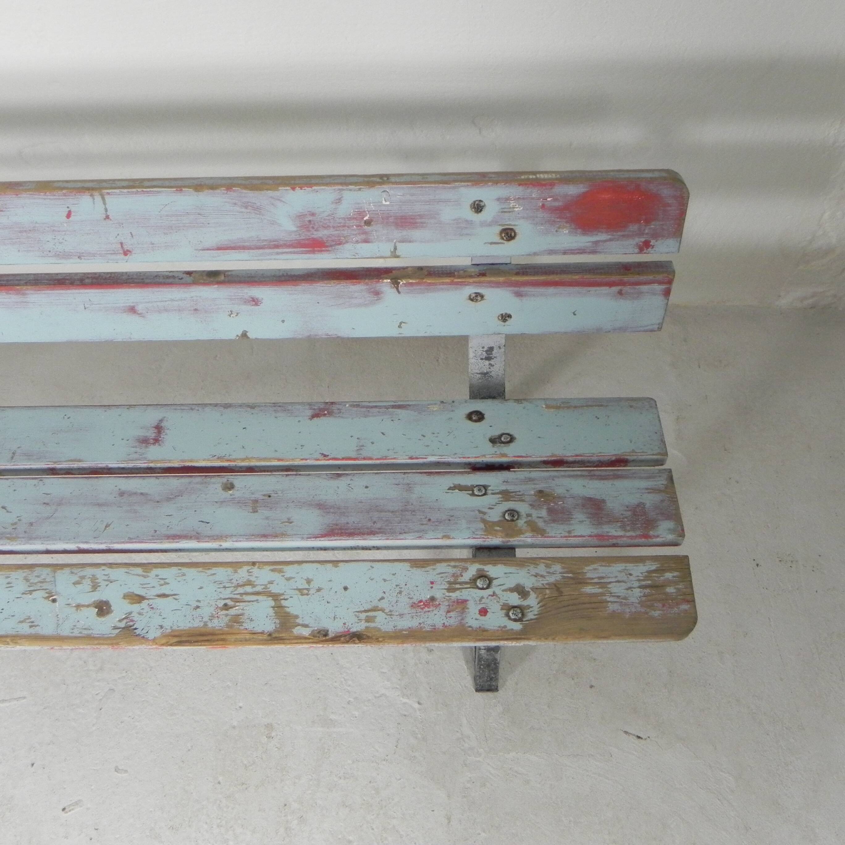 Tough, industrial sofa, 2 meters long, 1960s