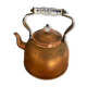 Copper kettle porcelain handle