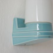 Ceramic Wall Sconces by Sigvard Bernadotte for Ifö, Sweden, 1960s