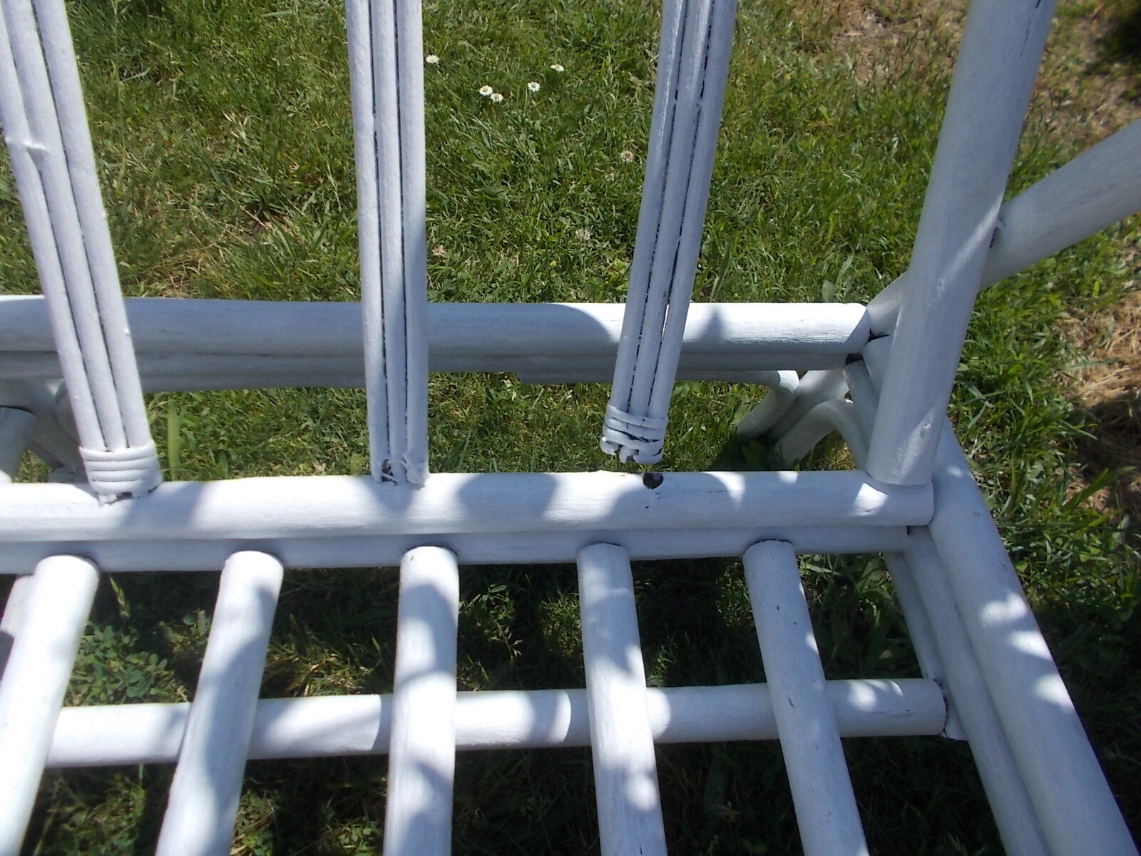 Rattan canapé