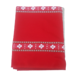 Basque cross tablecloth 2 m 50