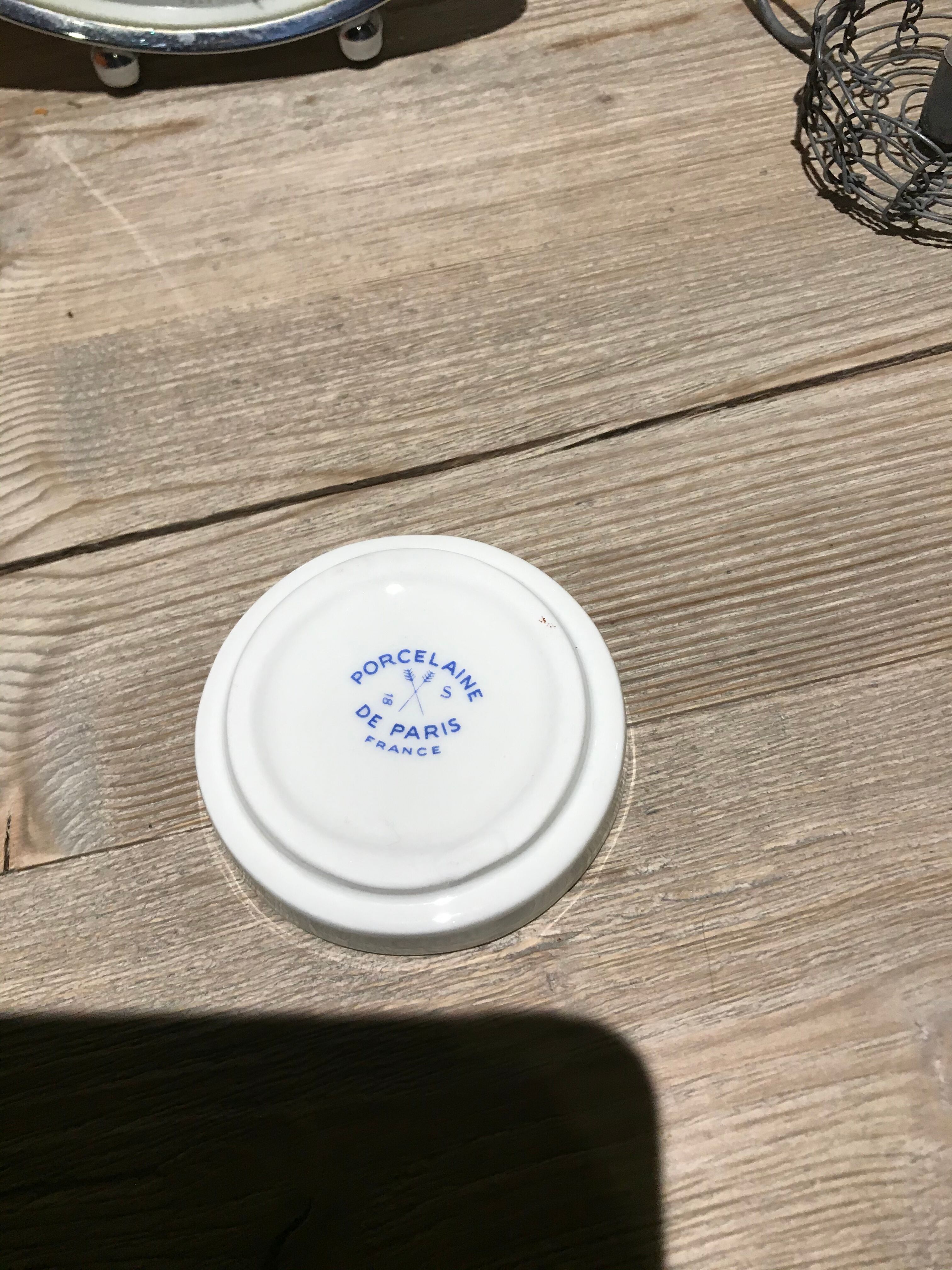 Vintage porcelain pot