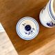 Blue earthenware jar C. Rosarum