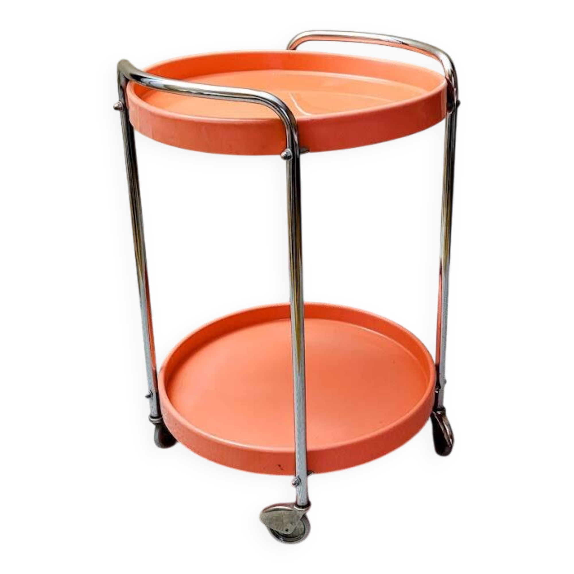 Chariot bar orange vintage