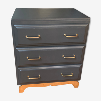 Chest of drawers vintage feet mustache