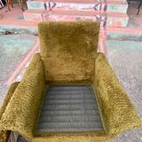 Vintage armchair in moumoute circa 1970