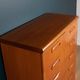 Restored Teak 1960s Retro 2 Over 4 Tall Chest Of Drawers By Meredew