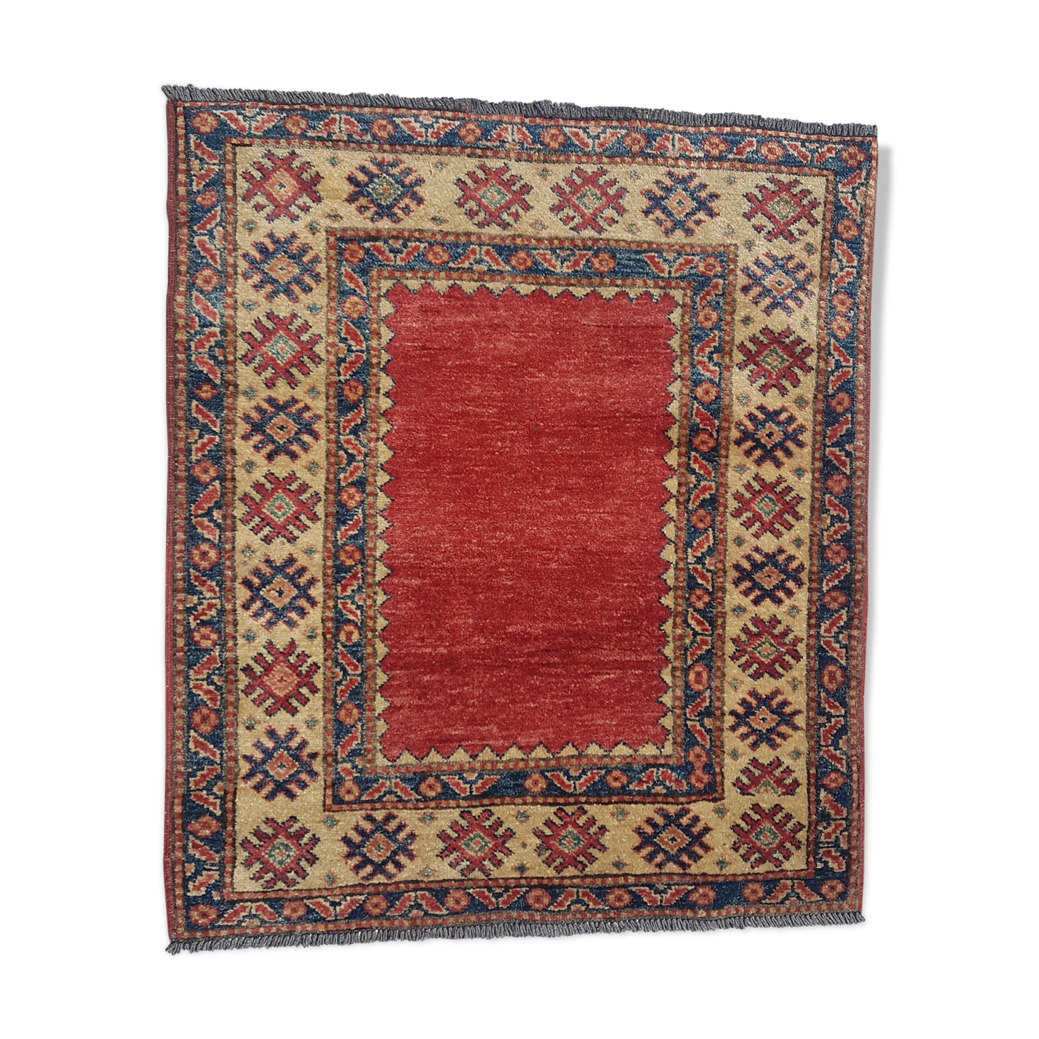 tapis persan fait main 100% laine 96x82cm