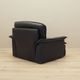 Leather armchair, Italian design, 1960s, production: Italy