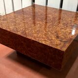 Elm magnifying glass coffee table