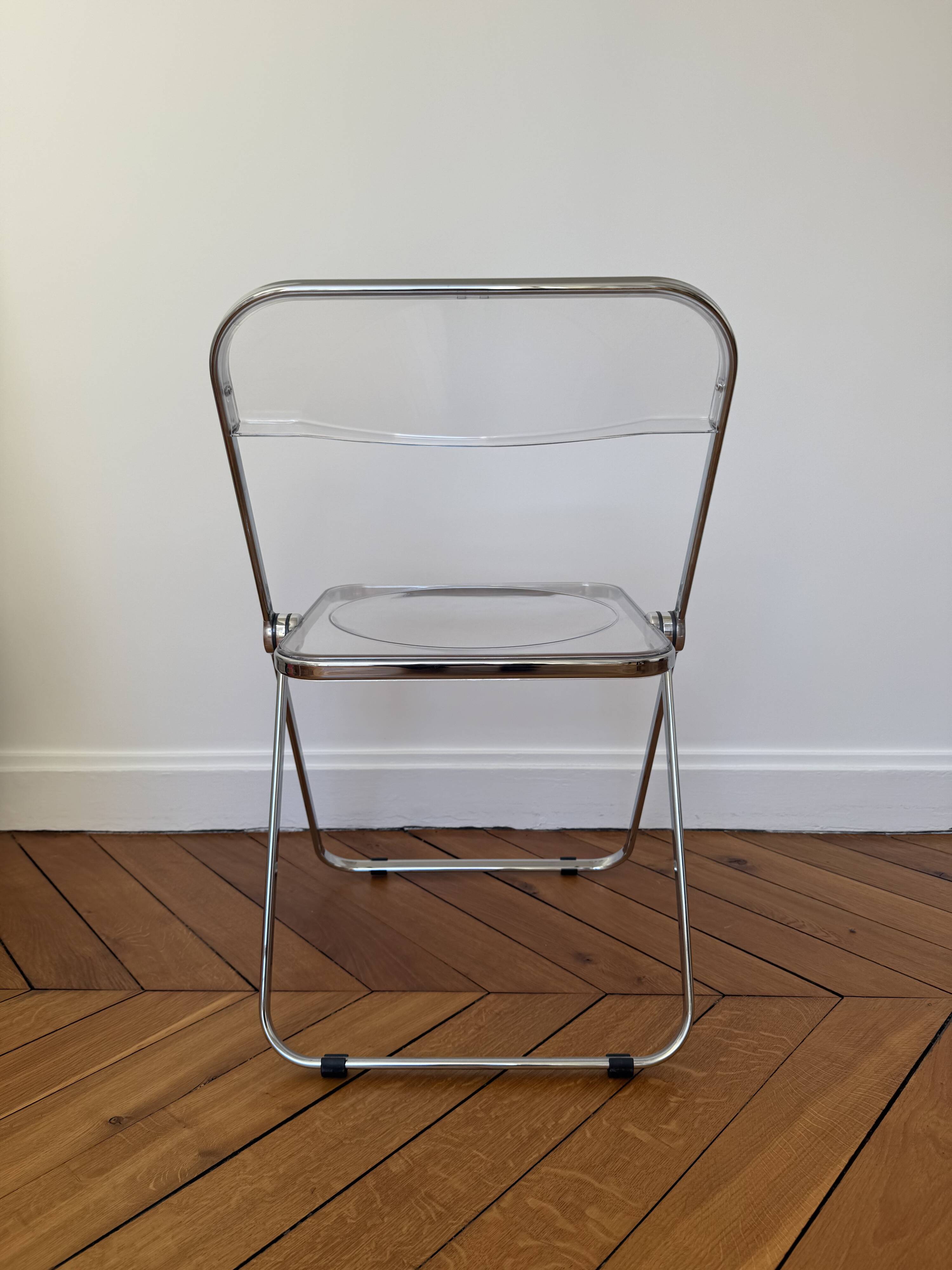 Folding chair Plia by Giancarlo Piretti for Anonima Castelli