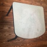 Sky blue formica stool