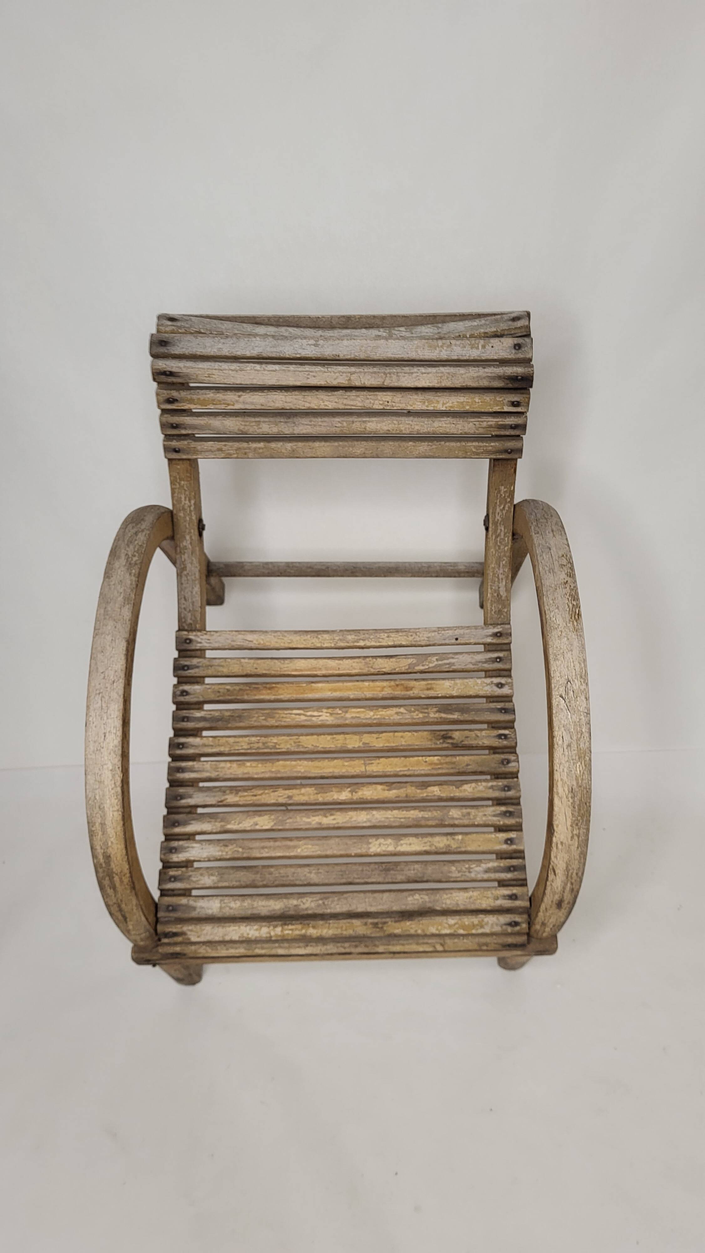 Fauteuil enfant Baumann 1930's