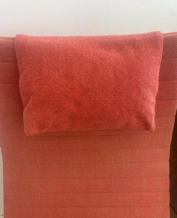 Vitra armchair and footrest set