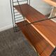 Tomado To.Decker shelf in teak and metal 50/60s