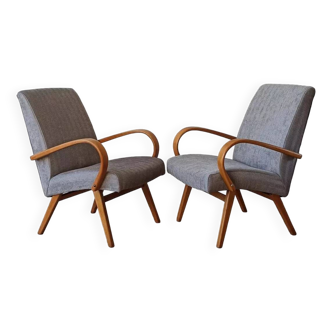 Mid-Century Armchairs, 1960s, Set of 2.