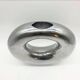 XXL “Donut” Vase / Polished Cast Aluminum – 1980s