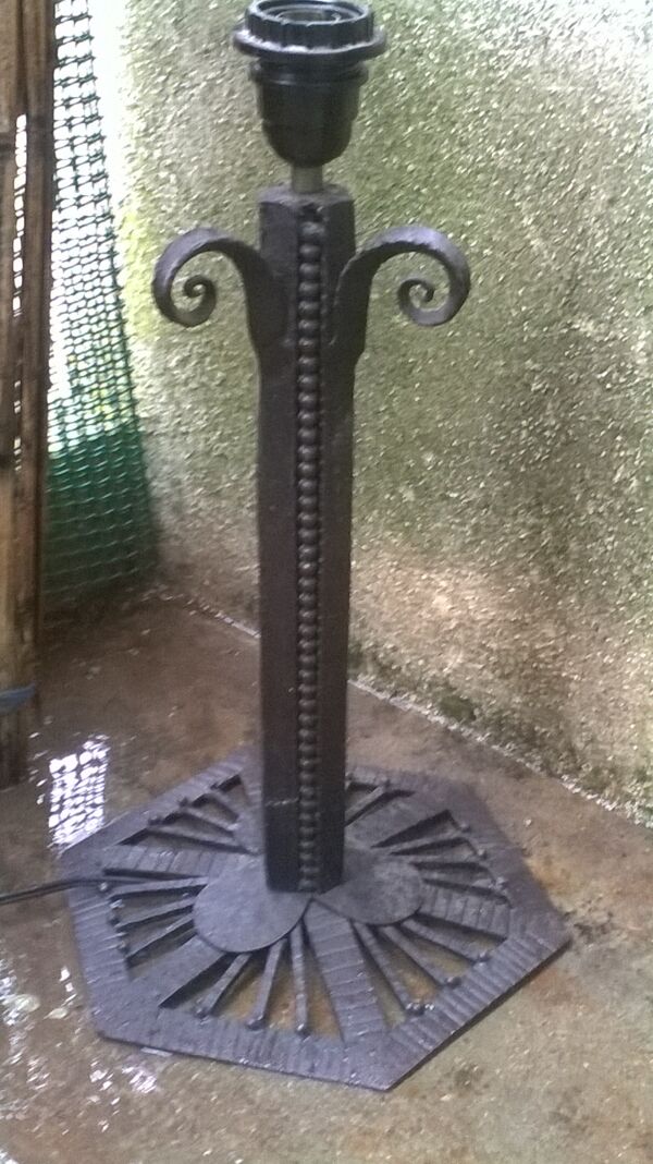 Pied de lampe Art deco
