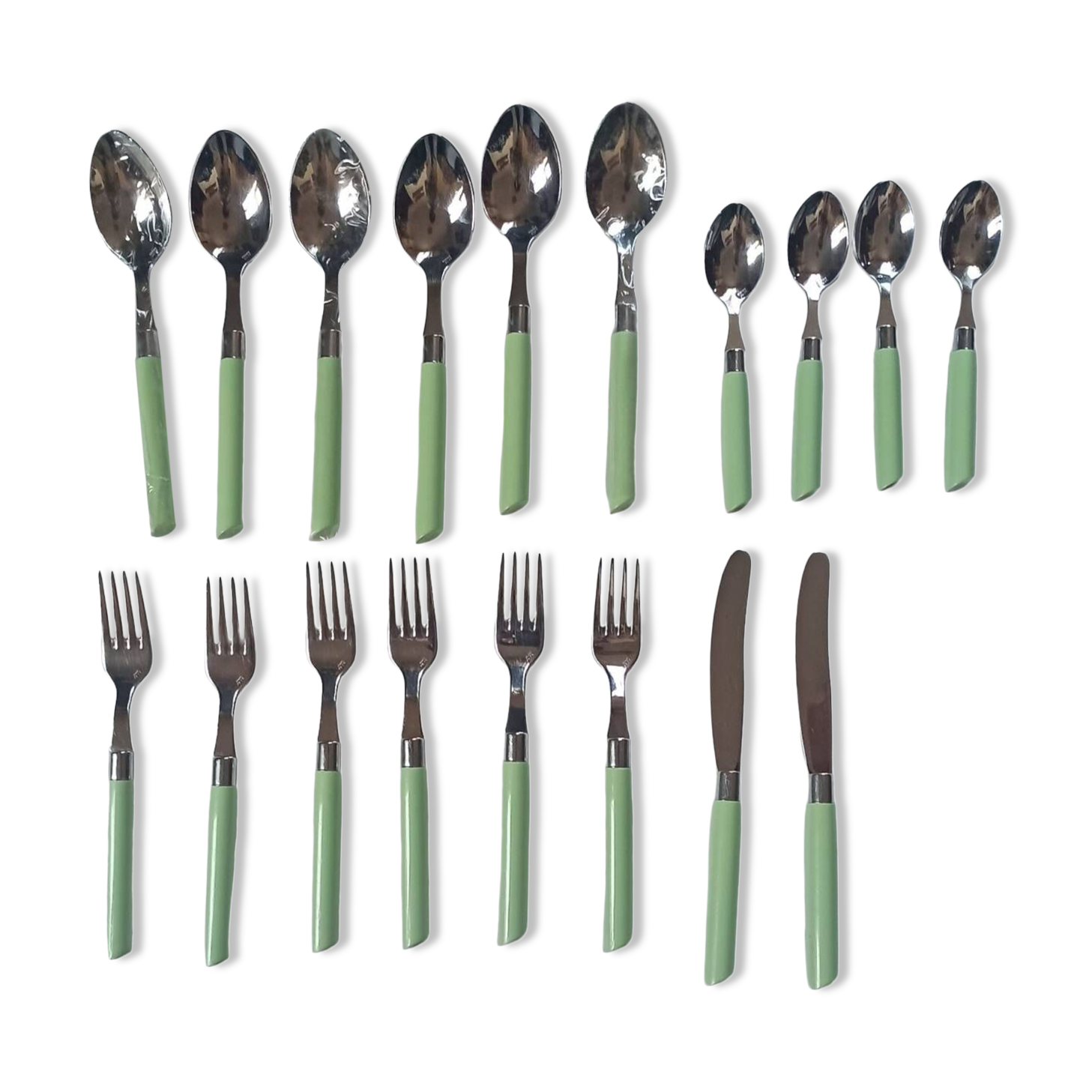 Cutlery by André Verdier for SCOF, France, Set of 18