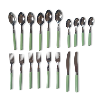 Cutlery by André Verdier for SCOF, France, Set of 18